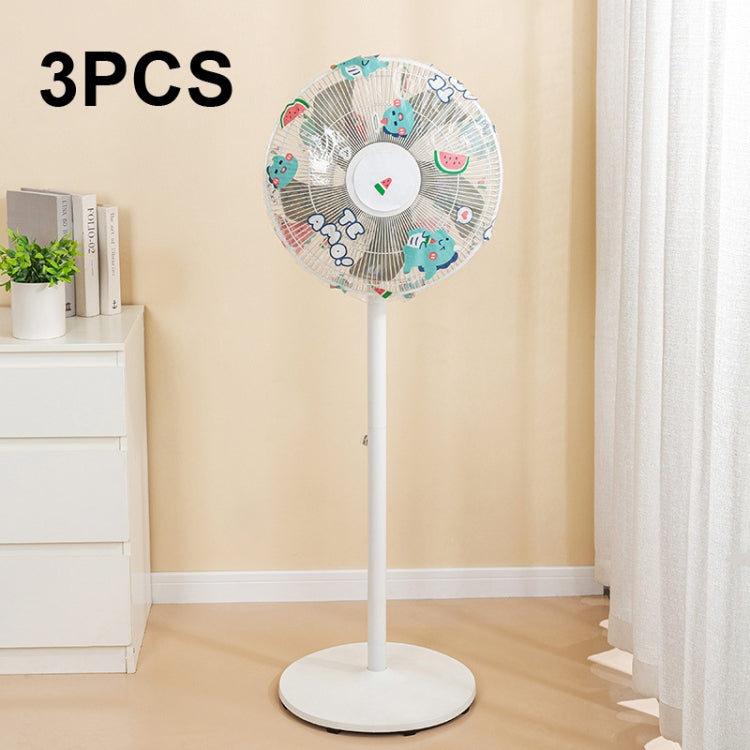 家庭用ファン PEVA防水防塵カバー、カラー：リトルダイナソーロング、ヒマワリロング、ヒマワリショート、リトルダイナソーロング、リトルダイナソーショート