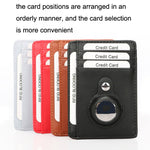 TQ-319 防盗・紛失防止トラッカー レザーカードホルダー AirTag 第2世代 / AirTag 第1世代用、カーボンファイバー（ブラック）、カーボンファイバー（グレー）、カーボンファイバー（ブルー）、カーボンファイバー（ブラウン）、フラットパターン（ブラック）、フラットパターン（レッド）、フラットパターン（グレー）