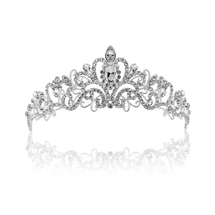G2888 クリスタルダイヤモンドウェディングパーティーブレイドヘアクラウンショーヘッドバンド、シルバーホワイト、シルバー、ゴールド、ローズゴールド、ABカラフル、ホワイト＋ピンク、ピンク、ブルー、コームなしローズゴールド、コームなしゴールド、カラフルオパール、カラフル、パープルレッドダイヤモンド、ライトパープル、ライトグリーン