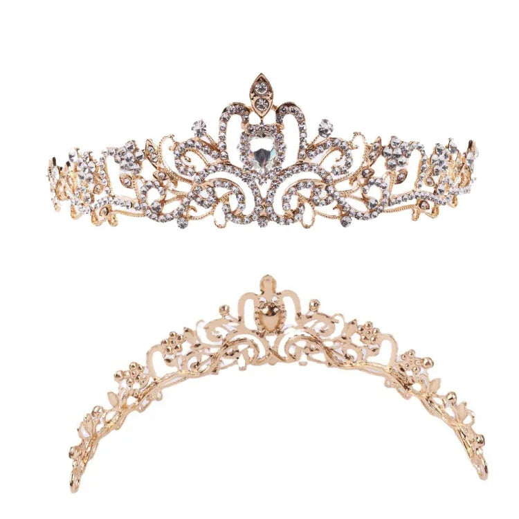 G2888 クリスタルダイヤモンドウェディングパーティーブレイドヘアクラウンショーヘッドバンド、シルバーホワイト、シルバー、ゴールド、ローズゴールド、ABカラフル、ホワイト＋ピンク、ピンク、ブルー、コームなしローズゴールド、コームなしゴールド、カラフルオパール、カラフル、パープルレッドダイヤモンド、ライトパープル、ライトグリーン