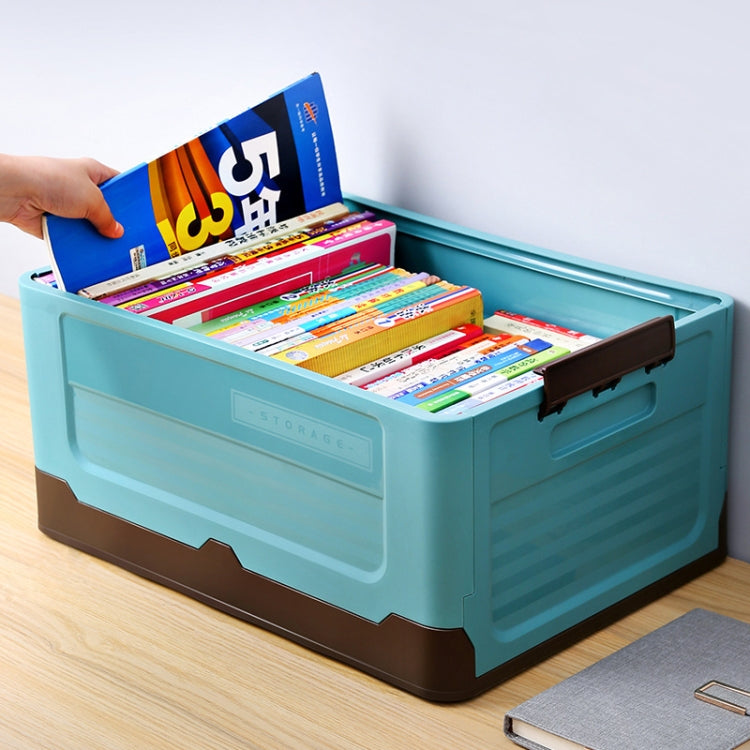 折りたたみ式ブックボックス プラスチック収納ボックス、S ミントブルー、S バナナイエロー、S サンセットオレンジ、M ミントブルー、M バナナイエロー、M サンセットオレンジ、L ミントブルー、L バナナイエロー、L サンセットオレンジ