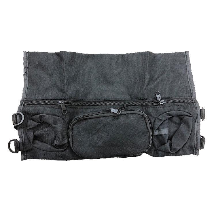 Baby Stroller Rear Hanging Bag Baby Bottle Cup Bag, Black, Red