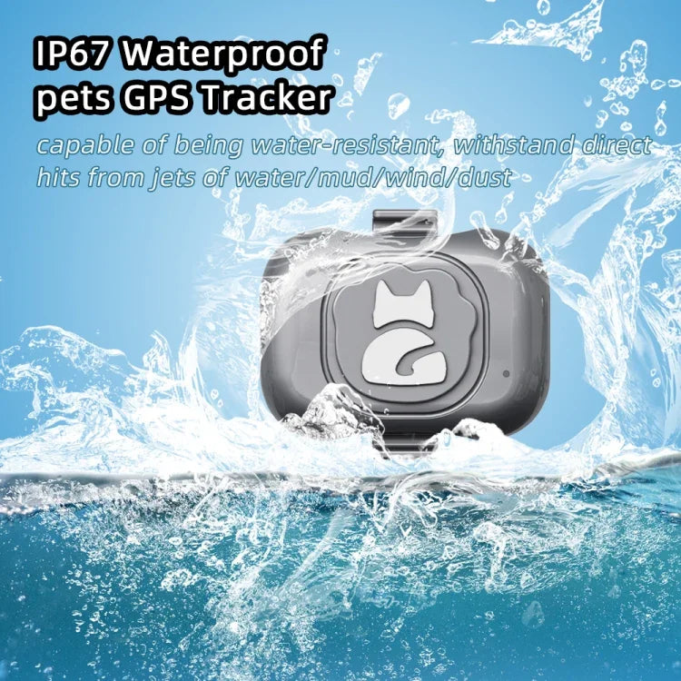 G16 ペット GPS トラッカー IP67 防水 スマート首輪 迷子防止 トラッキング 犬 猫用、G16 ペット GPS