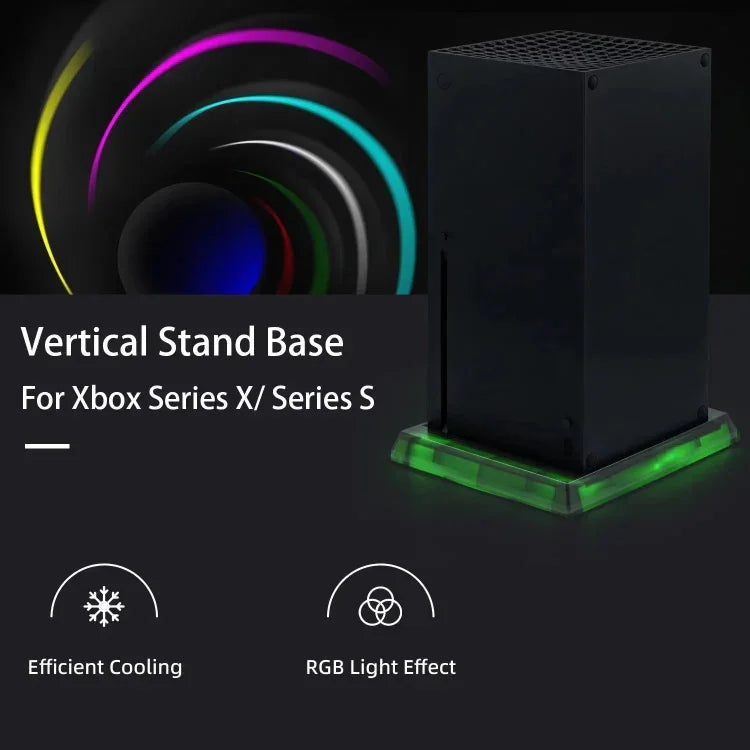 Microsoft Xbox Series X/S用ゲームコンソールシンフォニークーリングベース、RGBクーリングベース