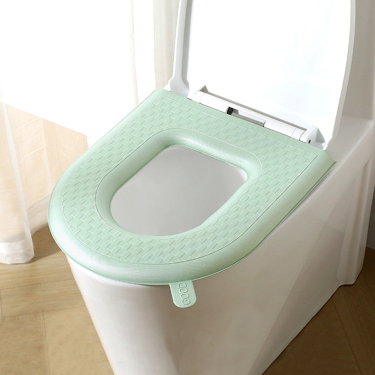 家庭用厚手防水洗えるトイレシート、グリーン、グレー
