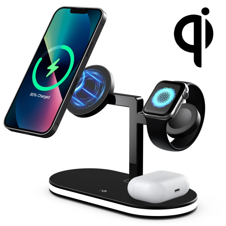 UD23 15W 3イン1 デスクトップ アルミ合金 ワイヤレス充電器 スマートフォン＆iWatch＆AirPods用、UD23