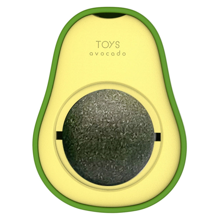 Catnip Balls And Avocado Teasing Cat Teeth Cleaning Toy, Mint Ball, Gall Fruit