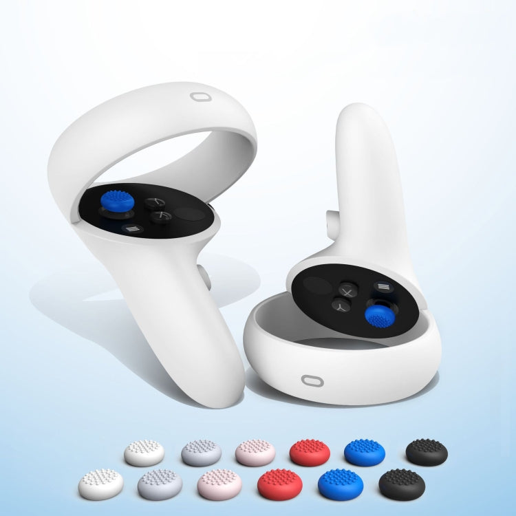 Meta Quest 2用周辺ボタンVRハンドルロッカーシリコン保護カバー ハンドルロッカープロテクター（ブラック）、（グレー）、（ホワイト）、（ピンク）、（レッド）