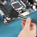 コンピューターフォンキーボード隙間ほこり掃除ブラシセット、ブラシセット