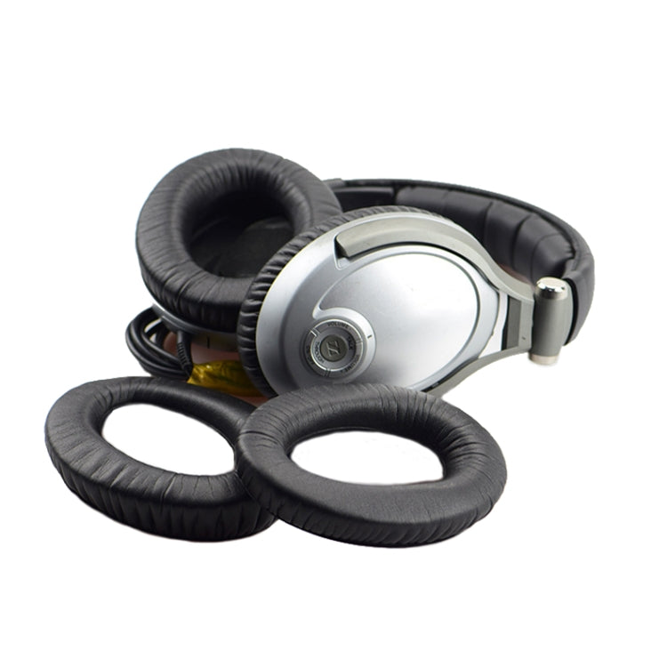 2個セット ヘッドセットイヤーマフ スポンジケース Sennheiser PXC450/PXC350/PC350用、仕様：プロテイン、ブラックベルベット、ブラウンベルベット、フロストレザー、シワ加工レザー
