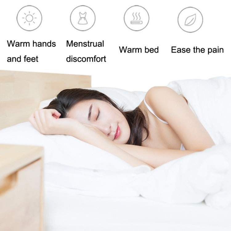 U字型PVC温熱肩・首用爆発防止水注入湯たんぽ、ブルー＋グレイクリスタル、ブルー＋ネイビ―クリスタル、ブルー＋グリーンスノーフレーク編み、ブルー＋グレー編み、ブルー＋シアン編み、ブルーライトシアン編み