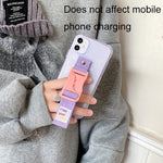 クロスボディ調節可能電話ストラップ電話ケースカメラバッグストラップ2個セット、オレンジ、赤、青、紫