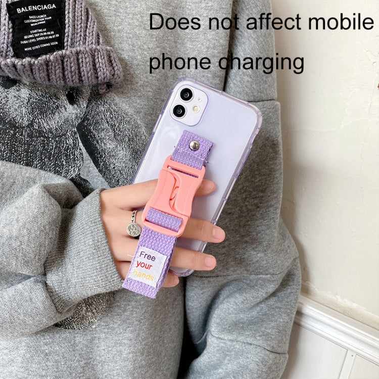 クロスボディ調節可能電話ストラップ電話ケースカメラバッグストラップ2個セット、オレンジ、赤、青、紫