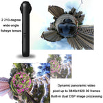 IJOYER A3S 4K Cycling Anti-Shake 360 Panoramic Action Camera, A3S