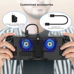 JYS Steam Deck/Switch/OLED ゲームコンソール用冷却ファン ブラケット付き, JYS-SD006