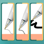 Apple Pencil 1/2用 透明交換ペン先変換ニブ、スタイル：5.0 ゴールデンニードル、6.0 ゴールデンニードル、7.0 ゴールデンニードル、5.0 シルバーニードル、6.0 シルバーニードル、7.0 シルバーニードル