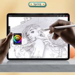Apple Pencil 1/2用 透明交換ペン先変換ニブ、スタイル：5.0 ゴールデンニードル、6.0 ゴールデンニードル、7.0 ゴールデンニードル、5.0 シルバーニードル、6.0 シルバーニードル、7.0 シルバーニードル