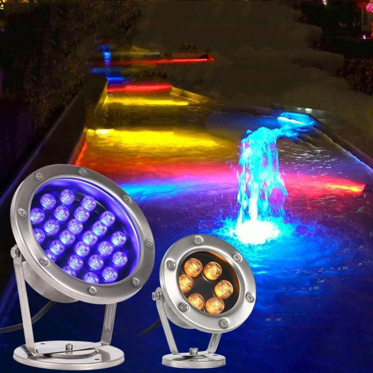 LED水中ライト プール魚池噴水防水景観ライト、3W、6W、9W、12W、18W、24W