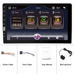 Q3570 9インチ Carplay シングルスピンドル MP5プレーヤー, スタイル: 標準, 標準+4灯カメラ, 標準+8灯カメラ, 標準+12灯カメラ