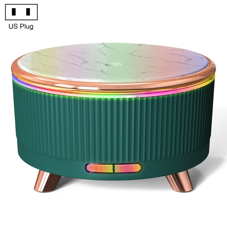 超音波アロマディフューザー加湿器 エッセンシャルオイルディフューザー、USプラグ、EUプラグ、UKプラグ、AUプラグ