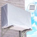 屋外エアコンカバー防水防塵カバー雨よけカバー、サイズ：S 80 x 28 x 54cm、M 86 x 30 x 56cm、L 95 x 40 x 73cm、XL 100 x 41 x 80cm
