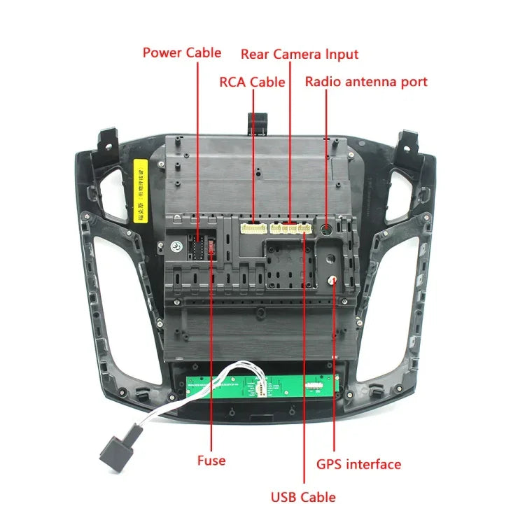 フォード フォーカス用 9.7インチ Android WiFi 車載統合機、スタイル：標準、標準＋4ライトカメラ、標準＋12ライトカメラ