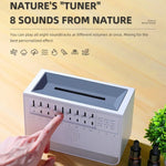 ホワイトノイズ睡眠機器 シミュレーションフレーム 超音波加湿器 ホワイトノイズ
