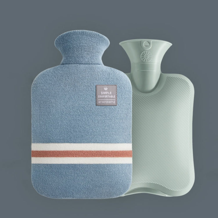 大型耐爆水注入PVC湯たんぽ 仕様：1000ml（レザーピンク）、1000ml（オレンジ）、1000ml（ライトグレー）、1000ml（ダークグレー）、1000ml（ネイビーブルー）、1000ml（スカイブルー）、2000ml（レザーピンク）、2000ml（オレンジ）、2000ml（ライトグレー）