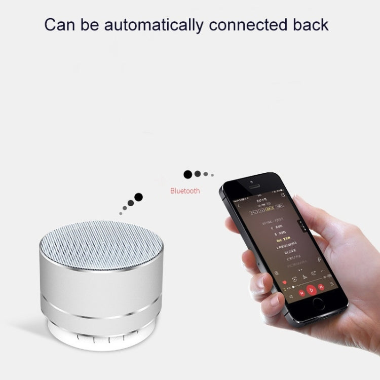 ミニメタルワイヤレスBluetoothスピーカー