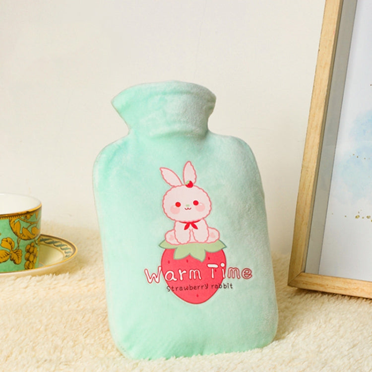 キャラクターベルベットカバー 厚手耐爆PVC水入り湯たんぽ 500ML ミルキーホワイト、1000ML ミルキーホワイト、2000ML ミルキーホワイト、500ML ライトグリーン、1000ML ライトグリーン、2000ML ライトグリーン、500ML イエロー、1000ML イエロー、2000ML イエロー