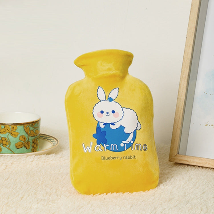 キャラクターベルベットカバー 厚手耐爆PVC水入り湯たんぽ 500ML ミルキーホワイト、1000ML ミルキーホワイト、2000ML ミルキーホワイト、500ML ライトグリーン、1000ML ライトグリーン、2000ML ライトグリーン、500ML イエロー、1000ML イエロー、2000ML イエロー
