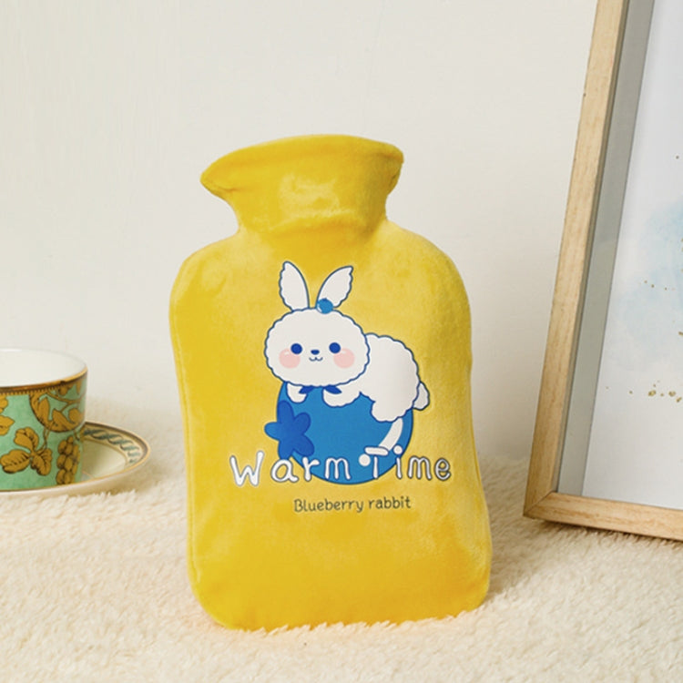 キャラクターベルベットカバー 厚手耐爆PVC水入り湯たんぽ 500ML ミルキーホワイト、1000ML ミルキーホワイト、2000ML ミルキーホワイト、500ML ライトグリーン、1000ML ライトグリーン、2000ML ライトグリーン、500ML イエロー、1000ML イエロー、2000ML イエロー