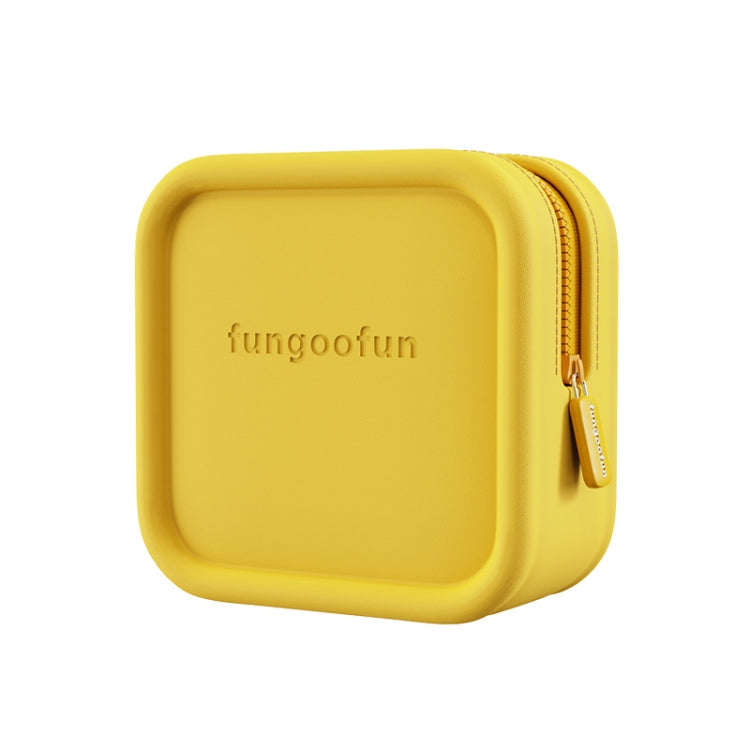 Fungoofun キャンディーカラー EVAトラベルデジタル収納バッグ コスメバッグ、スクエアピンク、スクエアオレンジ、スクエアイエロー、ブリックピンク、ブリックオレンジ、ブリックイエロー