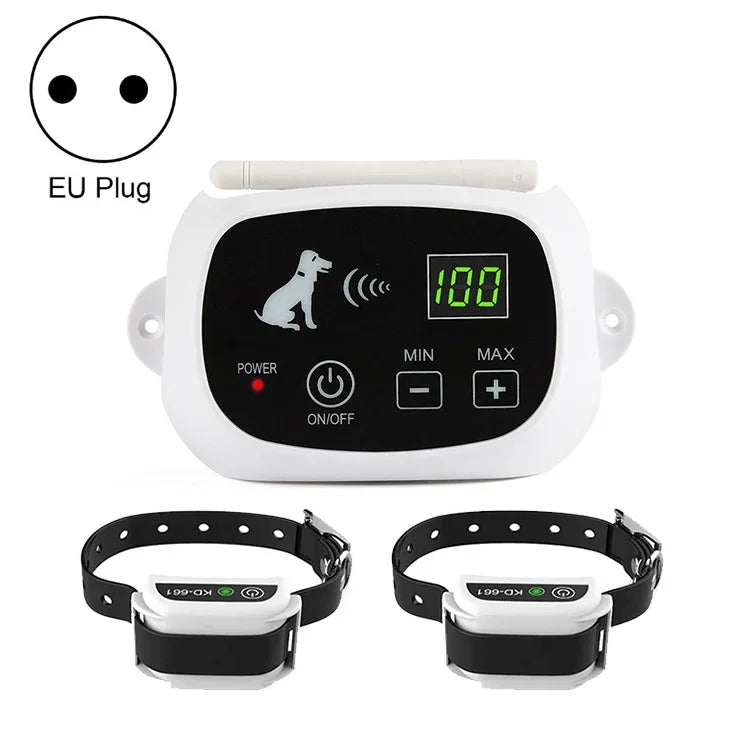 KD-661 500m ワイヤレス電動犬用ペットフェンスショックカラー、仕様: 一匹用、二匹用、三匹用