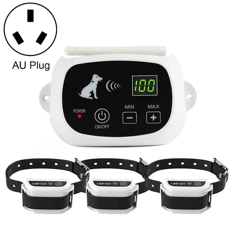 KD-661 500m ワイヤレス電動犬用ペットフェンスショックカラー、仕様: 一匹用、二匹用、三匹用