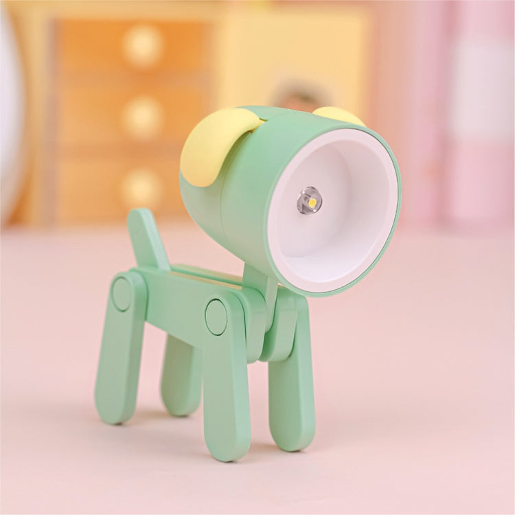 TL-23 LED Mini Foldable Cartoon Desk Lamp Home Pet Shape Decoration Table Lamp, Spec:, Dog (Blue), Dog (Green), Dog (Pink), Dog (Beige), Dog (Orange）, Dog (Yellow), Deer (Blue), Deer (Green), Deer (Pink), Deer (Beige), Deer (Orange), Deer (Yellow)     ...