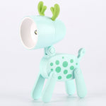 TL-23 LED Mini Foldable Cartoon Desk Lamp Home Pet Shape Decoration Table Lamp, Spec:, Dog (Blue), Dog (Green), Dog (Pink), Dog (Beige), Dog (Orange）, Dog (Yellow), Deer (Blue), Deer (Green), Deer (Pink), Deer (Beige), Deer (Orange), Deer (Yellow)     ...