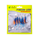 HENGJIA SO077 6cm 3g 鉛巻きエビソフトルアー シーバス用フェイクルアー、SO077 1、SO077 2、SO077 3、SO077 4