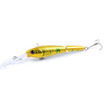 M0208 13.3cm/13.4g ルアー バイオニック多節ミノーフェイクルアー プラスチックルアー、M0208 5、M0208 6、M0208 1、M0208 2、M0208 3、M0208 4