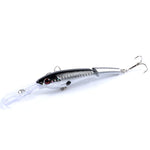 M0208 13.3cm/13.4g ルアー バイオニック多節ミノーフェイクルアー プラスチックルアー、M0208 5、M0208 6、M0208 1、M0208 2、M0208 3、M0208 4