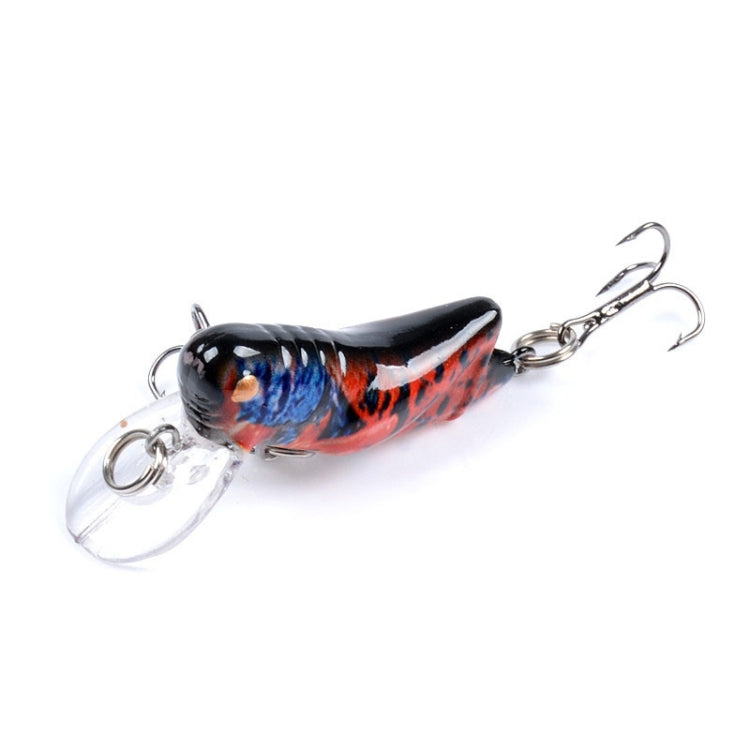 LB119 昆虫バッタバイオニックベイト 塗装プラスチックハードベイト、LB119 1、LB119 2、LB119 3、LB119 4