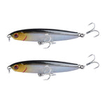 2個セット CH79 ハードベイト ロングキャスティングシンキングペンシルフェイクルアー、仕様：8cm 10g、8cm 14g、10.4cm 18g