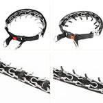 布テープ貼付け式 取り外し可能 トレーニング刺激犬用首輪 S 2.5mm x 35cm, M 3.0mm x 50cm, L 3.5mm x 55cm, XL 4.0mm x 60cm