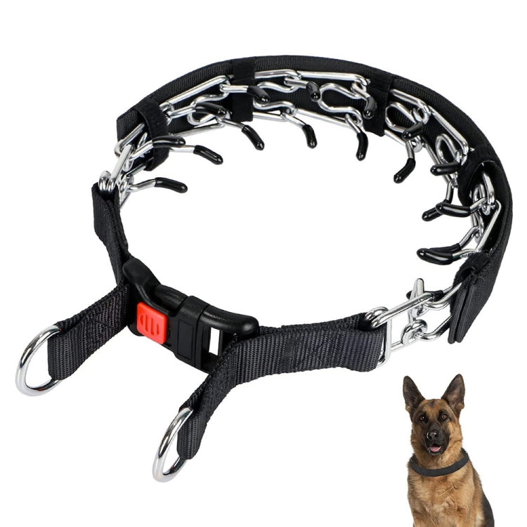 布テープ貼付け式 取り外し可能 トレーニング刺激犬用首輪 S 2.5mm x 35cm, M 3.0mm x 50cm, L 3.5mm x 55cm, XL 4.0mm x 60cm