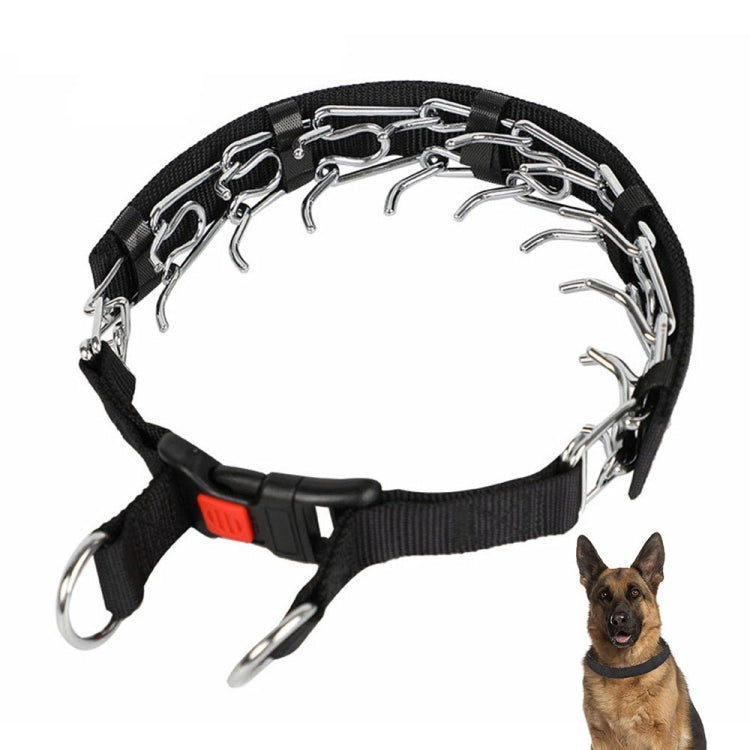 布テープ貼付け式 取り外し可能 トレーニング刺激犬用首輪 S 2.5mm x 35cm, M 3.0mm x 50cm, L 3.5mm x 55cm, XL 4.0mm x 60cm
