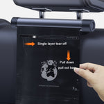 Car Mounted Garbage Bag  Folding Hanging Cleaning Organiser, Titanium Grey