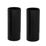 2個セット ステンレススチール ギタースライドチューブ フォークスライドブロック 28mm（シルバー）、51mm（シルバー）、60mm（シルバー）、70mm（シルバー）、28mm（ゴールド）、51mm（ゴールド）、60mm（ゴールド）、70mm（ゴールド）、28mm（ブラック）、51mm（ブラック）、60mm（ブラック）、70mm（ブラック）
