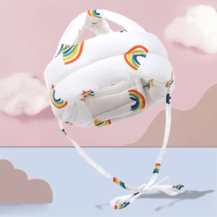 赤ちゃん用通気性転倒防止ヘッドプロテクティブキャップ ベビー保護キャップ 幼児用バンパーキャップ、仕様：ヒトデ、ピンクフォレスト、グリーンフォレスト、グレーフォレスト、ピンクフォレストアンテラー、グリーンフォレストアンテラー、グレーフォレストアンテラー、ヒトデアンテラー、グレー雲、グレースター