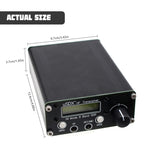 Usdr Usdx + V2 プラス 8バンド SDR フルモード HF SSB QRP 高周波 トランシーバー、仕様：EUプラグ、EUプラグ、USプラグ
