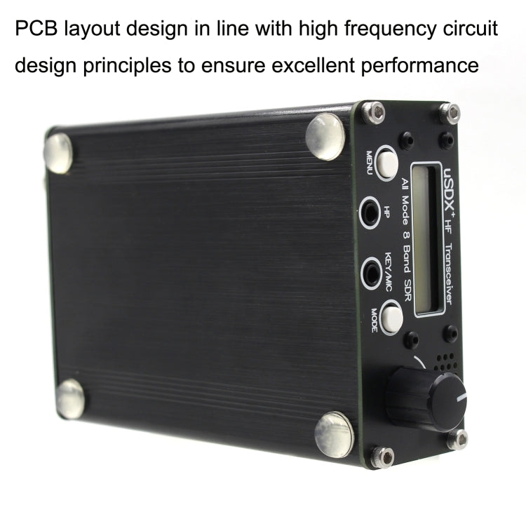 Usdr Usdx + V2 プラス 8バンド SDR フルモード HF SSB QRP 高周波 トランシーバー、仕様：EUプラグ、EUプラグ、USプラグ